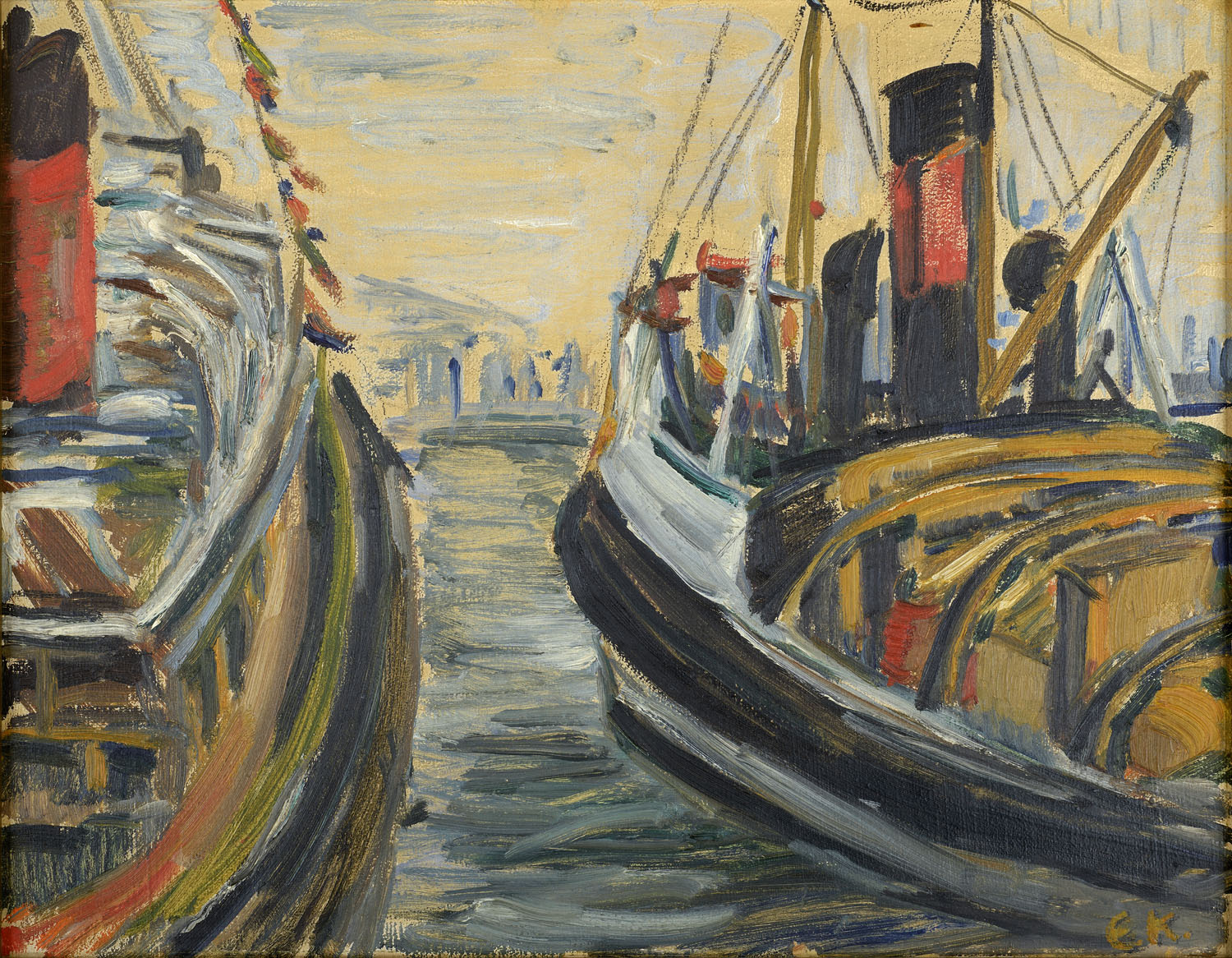 Painting “Ships”
