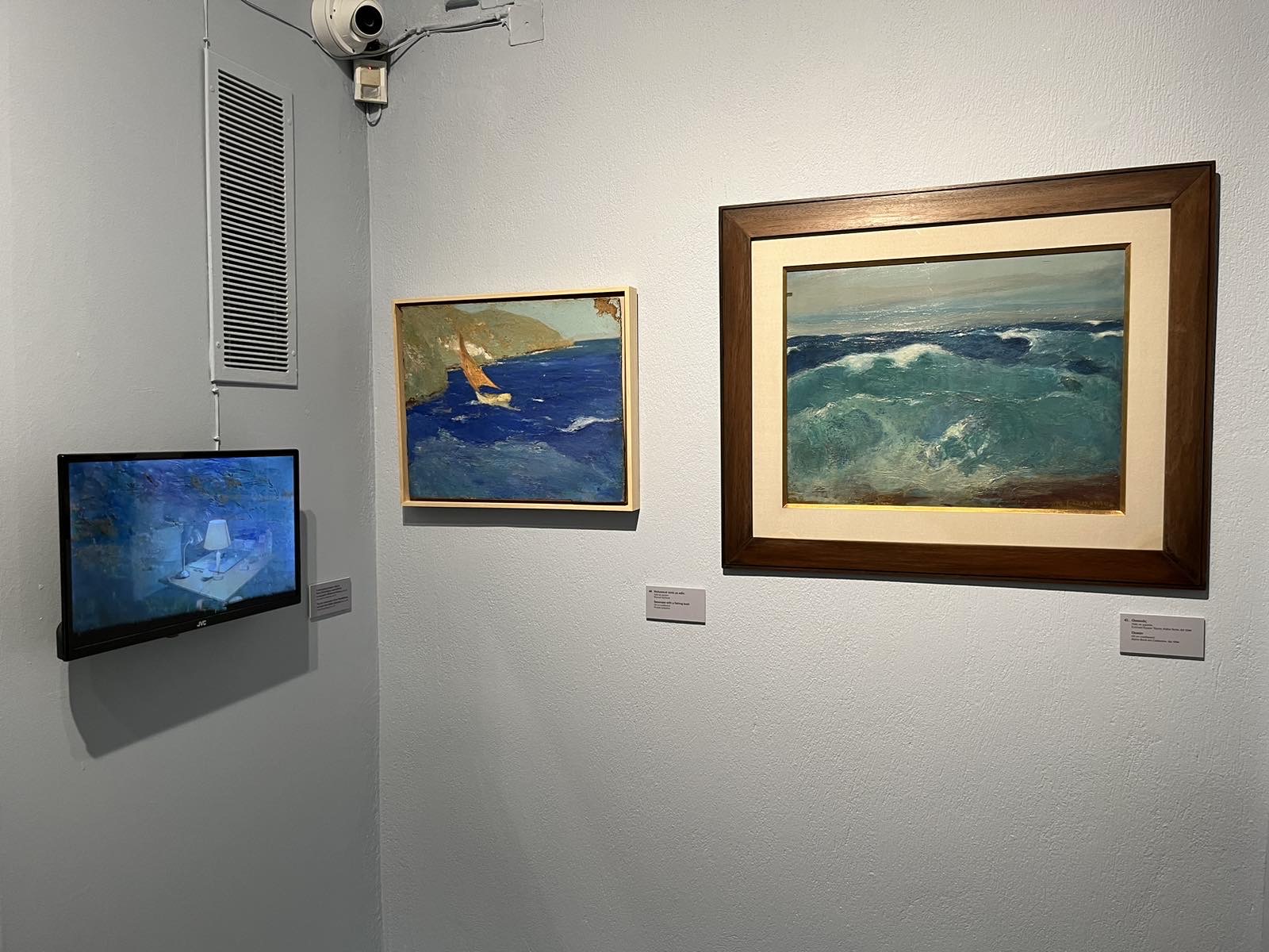 Έργα του Μιχάλη Οικονόμου στην έκθεση