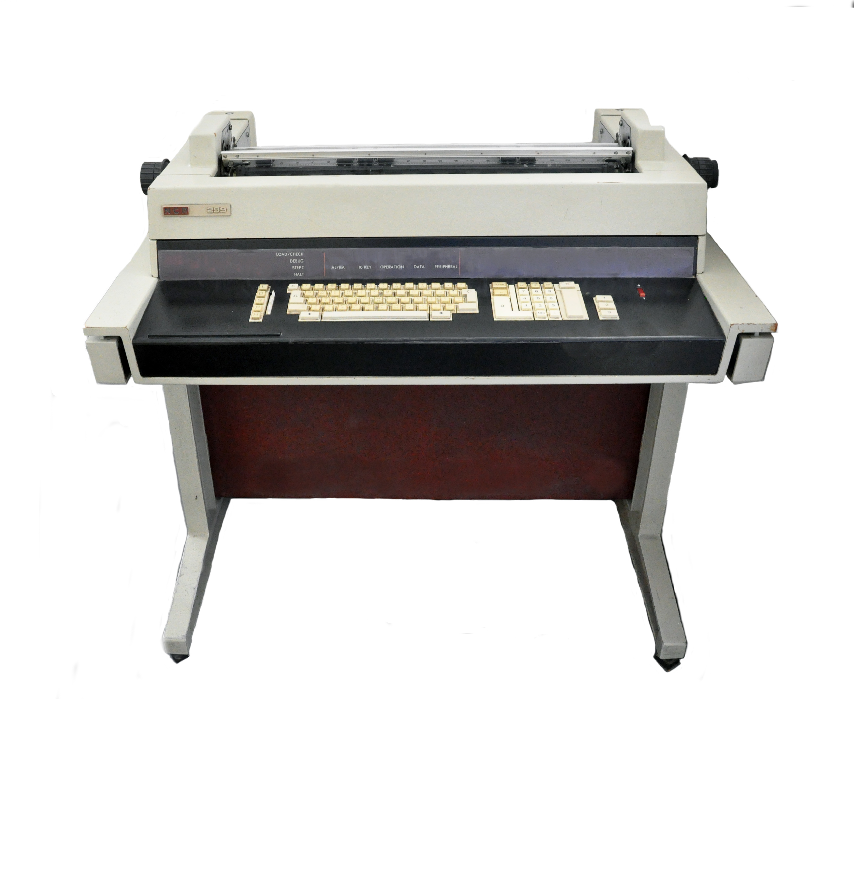 Accounting microcomputer station 