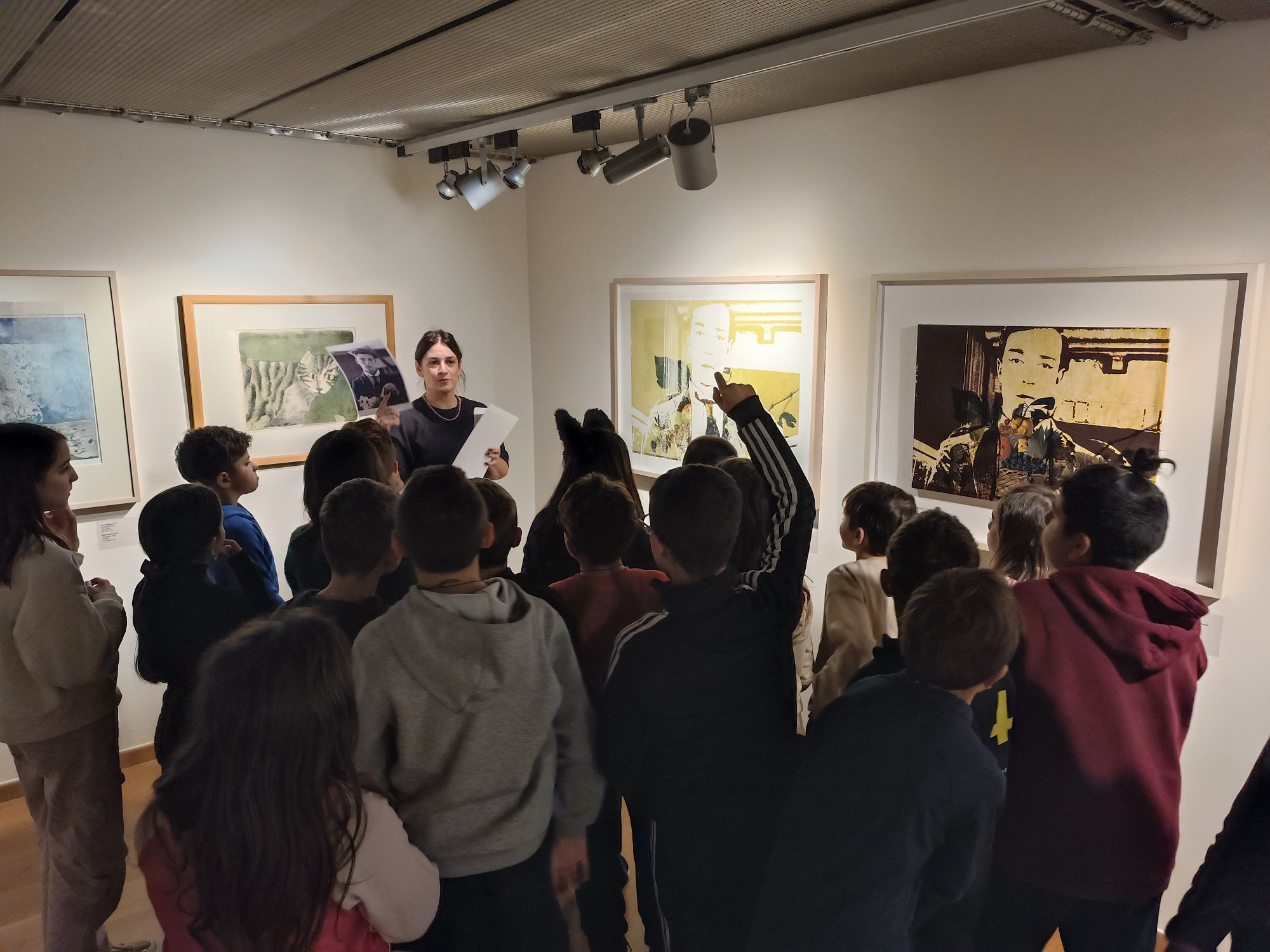 Στιγμιότυπο από την ξενάγηση