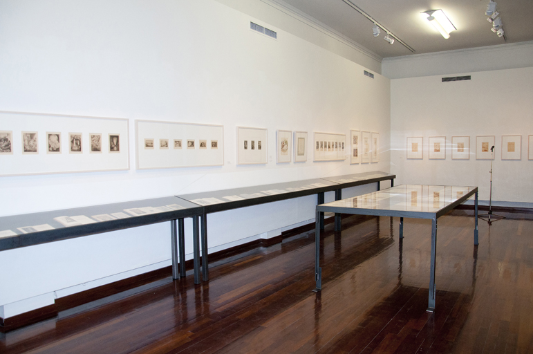 Section of the exhibition “Dimitris Galanis. The Illustrated Books” 