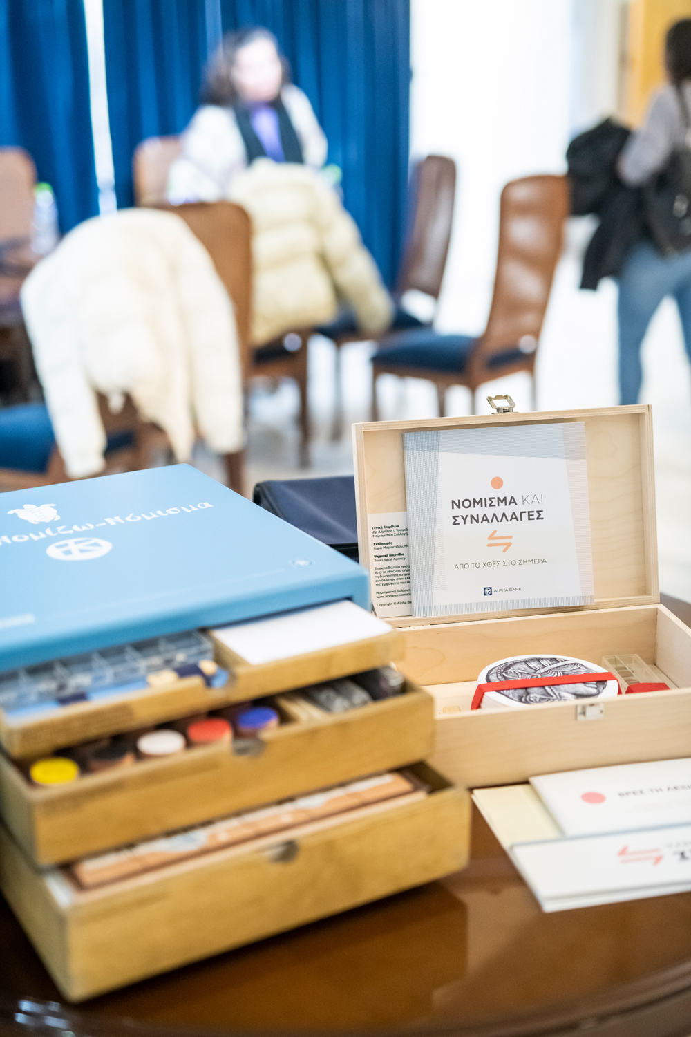 Museum kits at the Kyriakopouleio Cultural Centre in Itea 