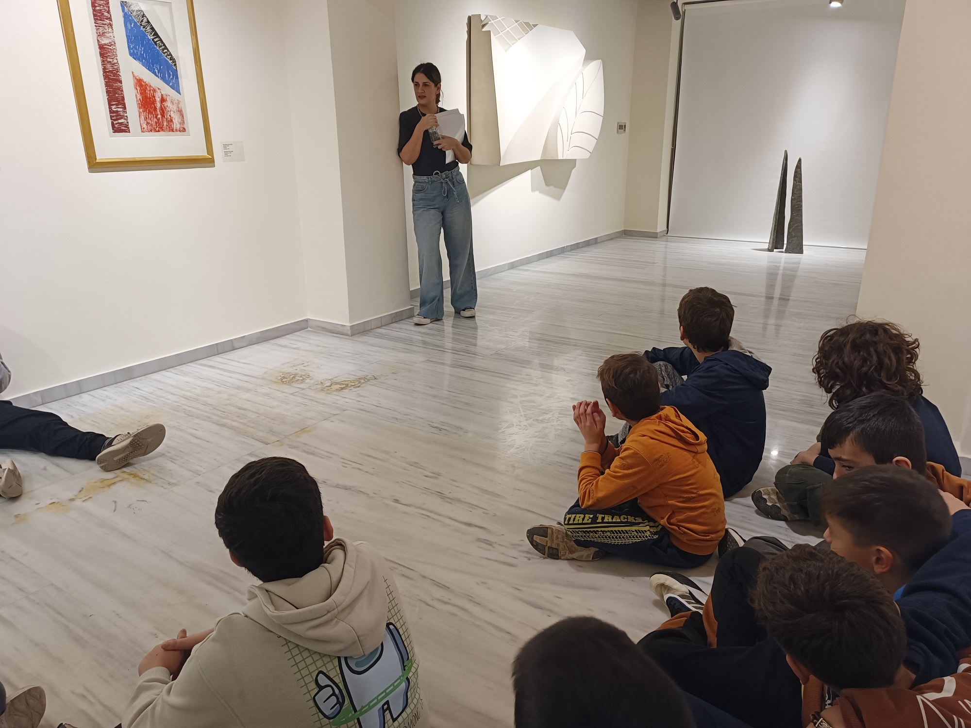 Στιγμιότυπο από την ξενάγηση