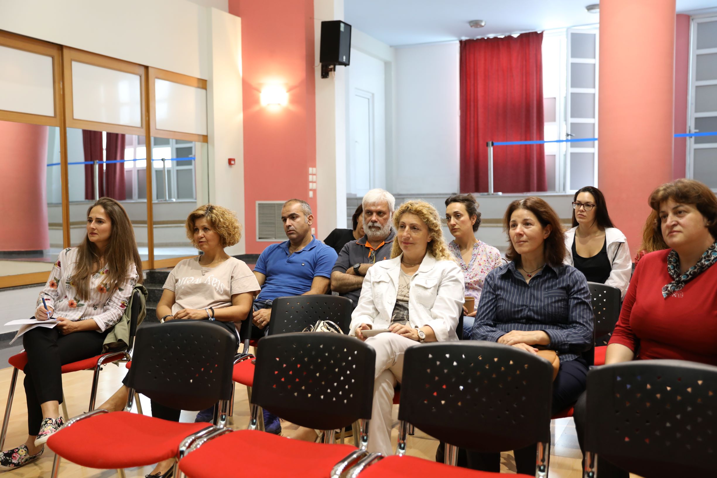 Photo from meeting with teachers from schools on Rhodes 