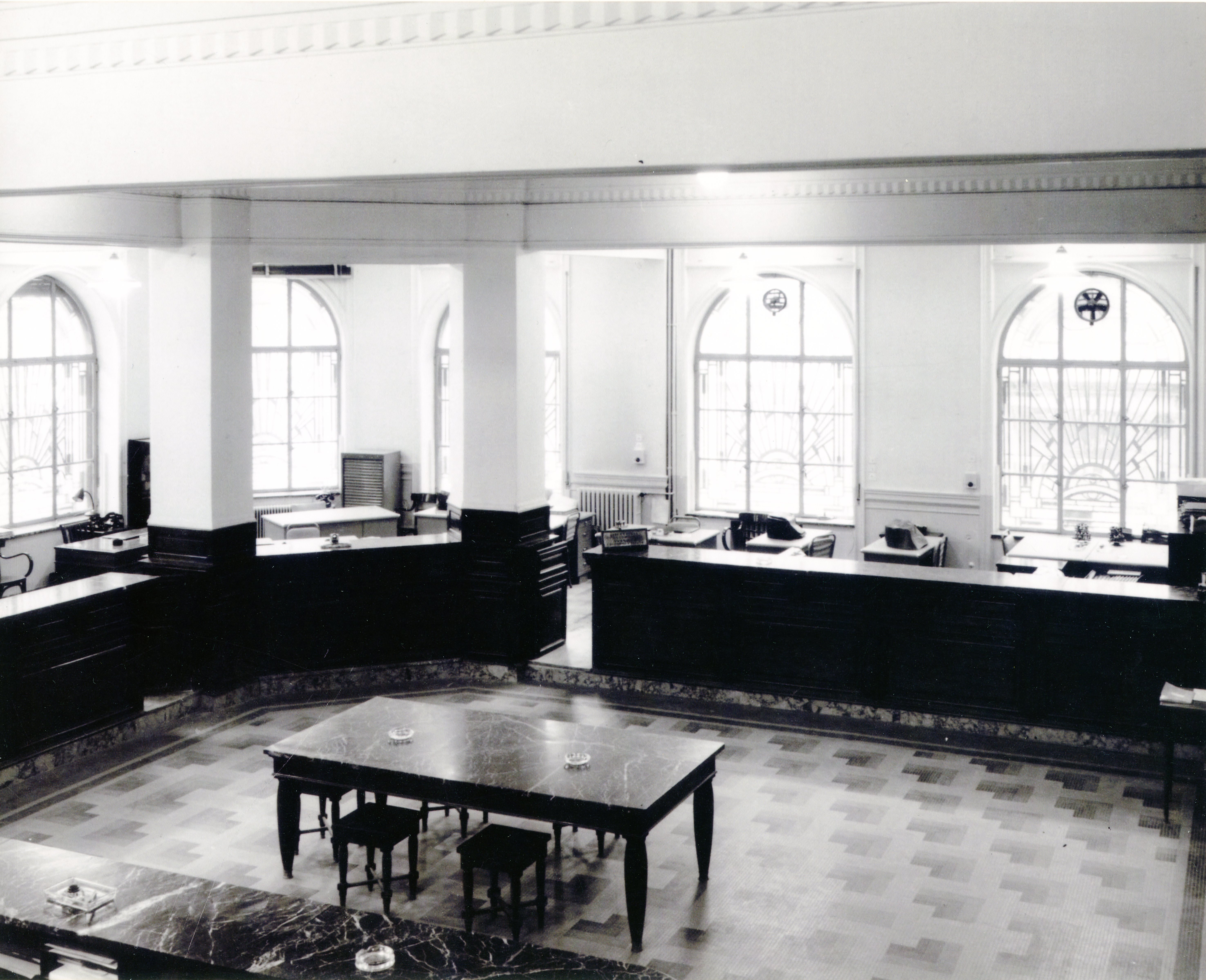 Interior of the Alpha Credit Bank headquarters 
