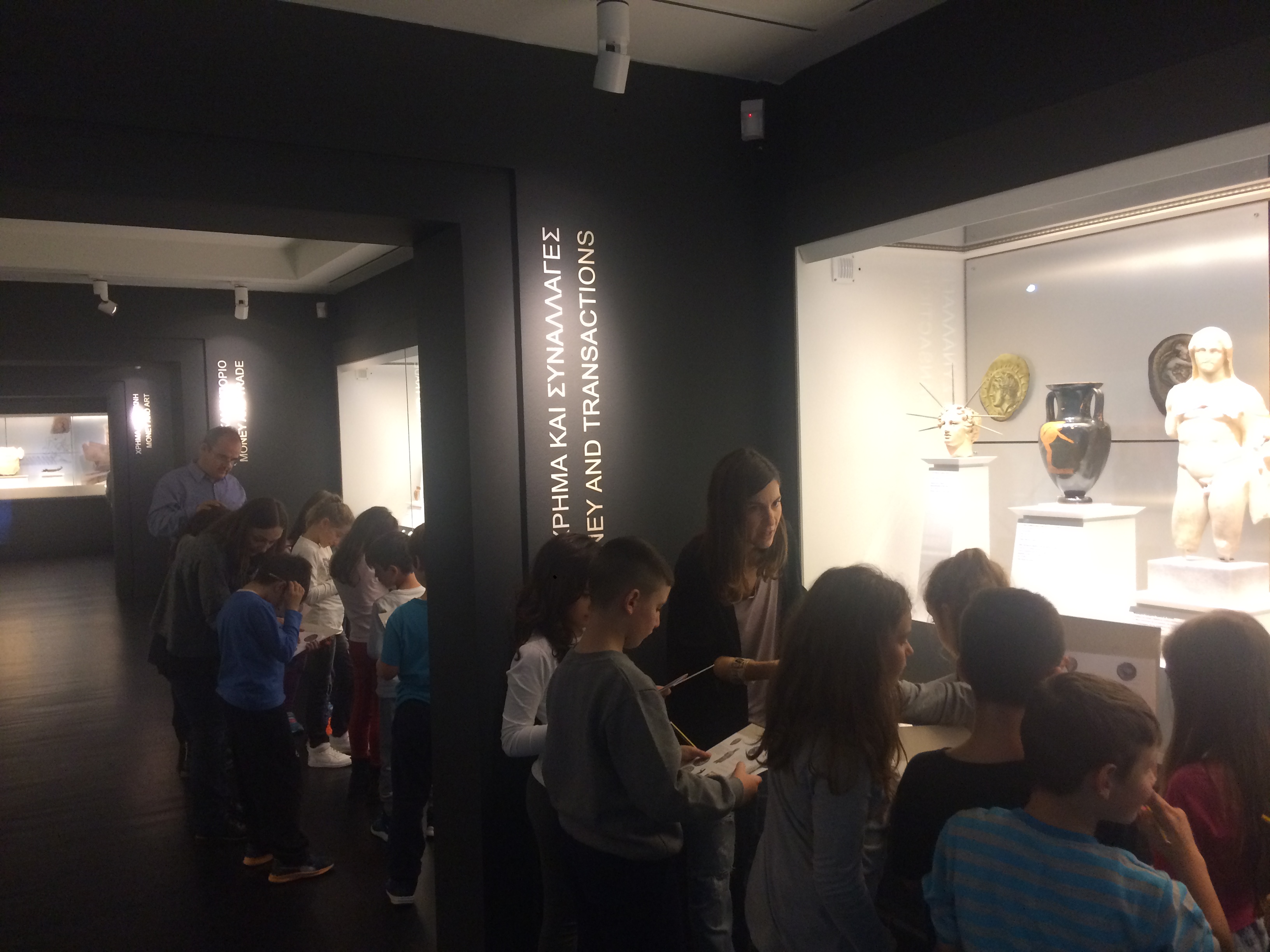 Educational programme at the exhibition Money. Tangible Symbols in Ancient Greece”
