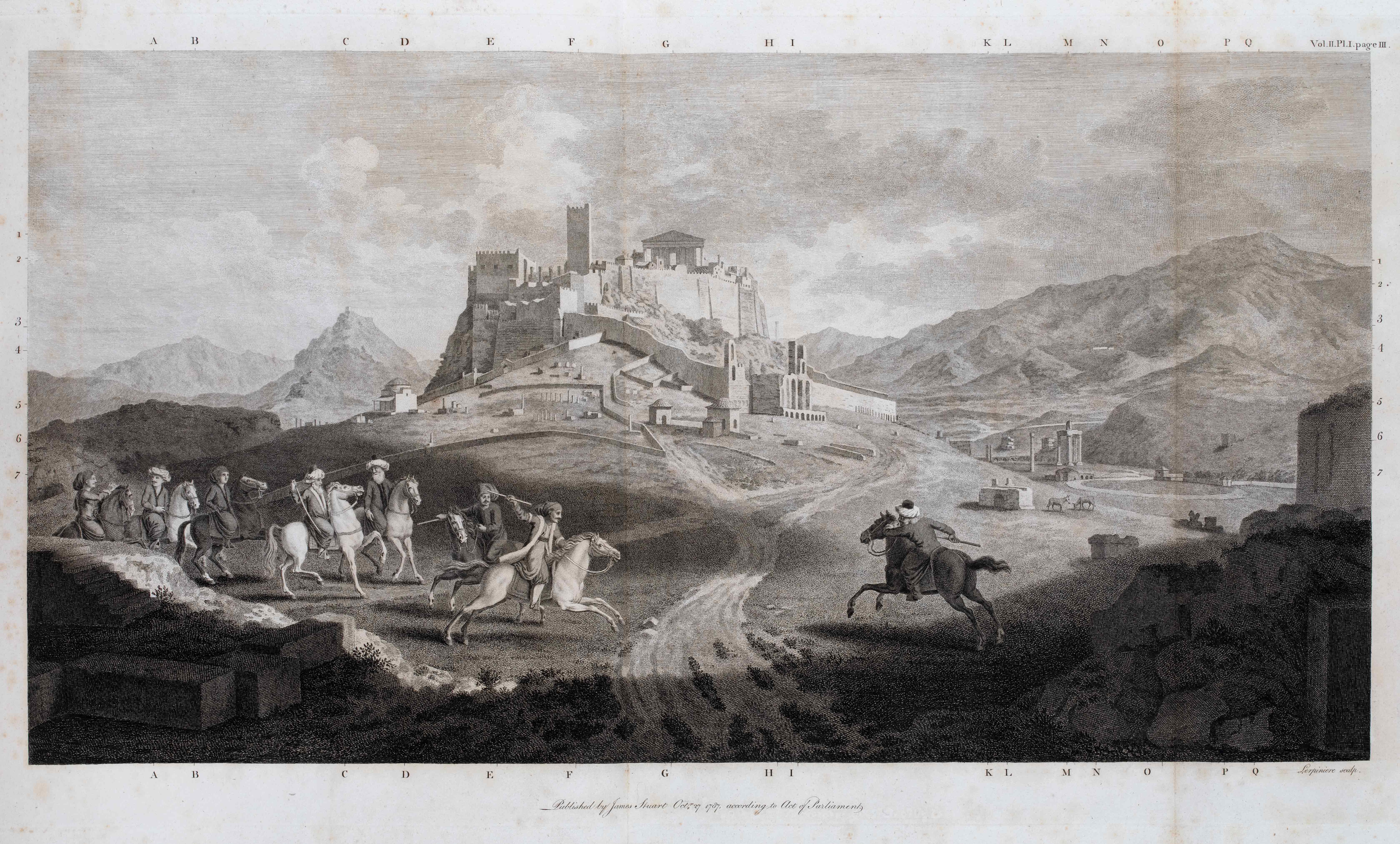 Page from the book The Antiquities of Athens. Volume the Second 