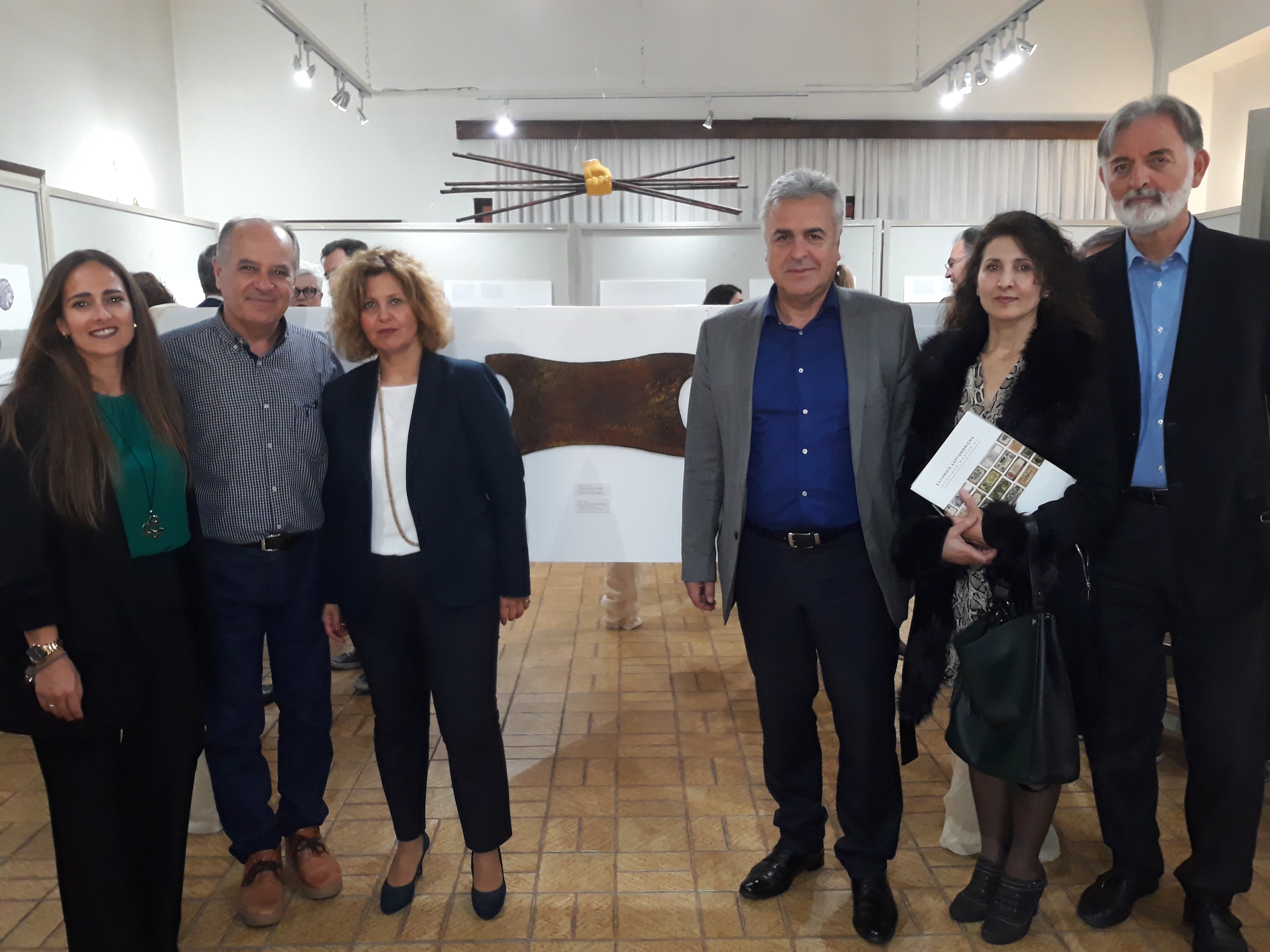 Photograph from the exhibition on the history of currency in Veria 