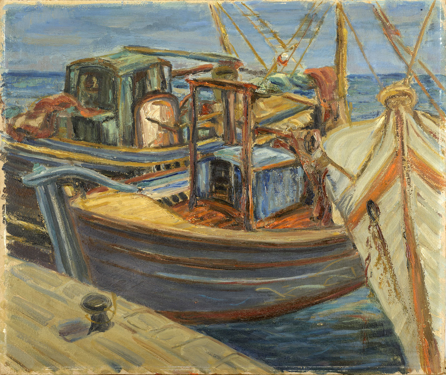 Painting “Boats”