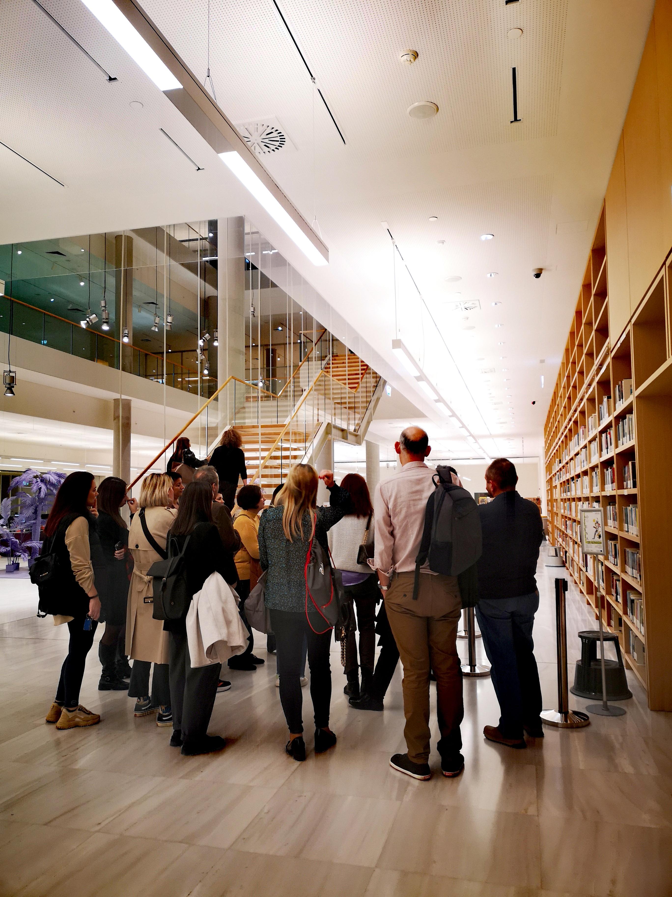Guided tour of the National Library