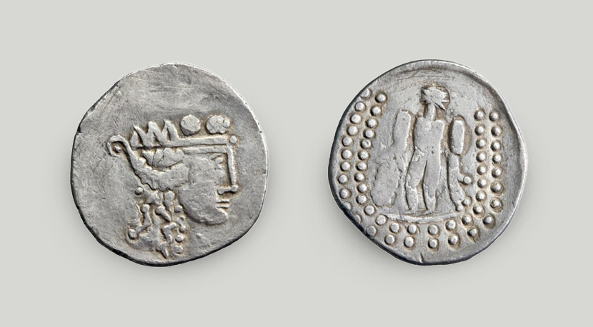 Celtic silver tetradrachm, Danube area 