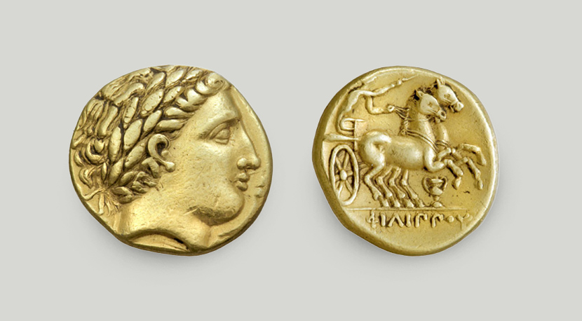 Celtic gold stater from present-day Switzerland 