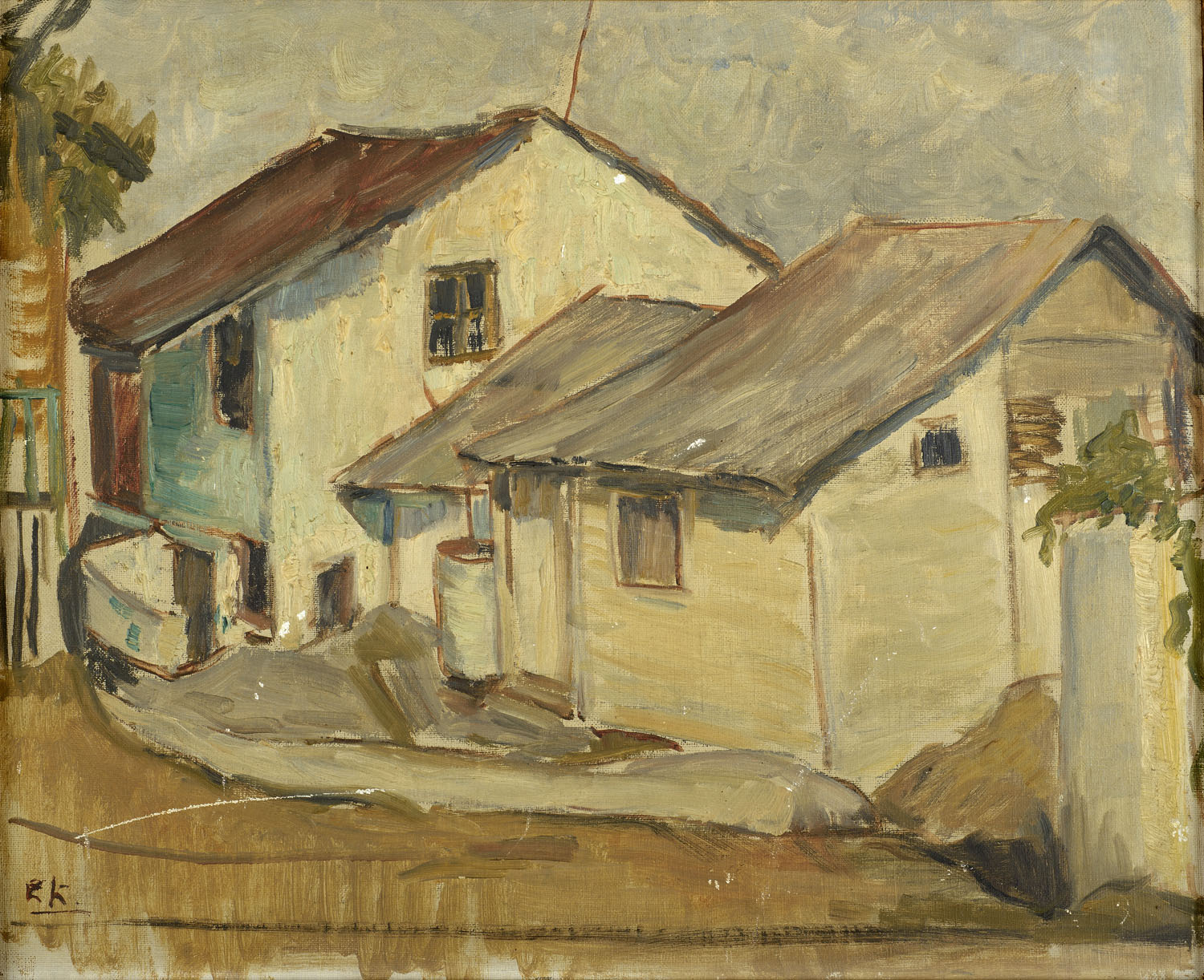 Painting “Rustic house”